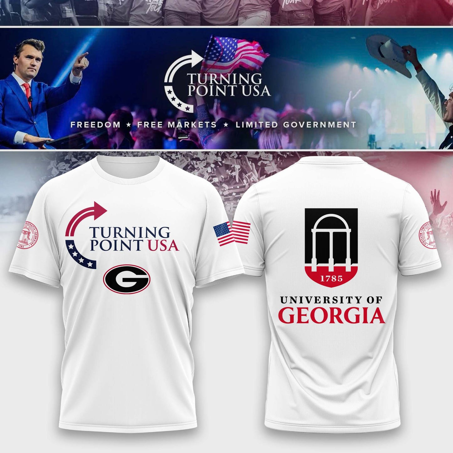 . Georgia Campus Freedom Tshirt