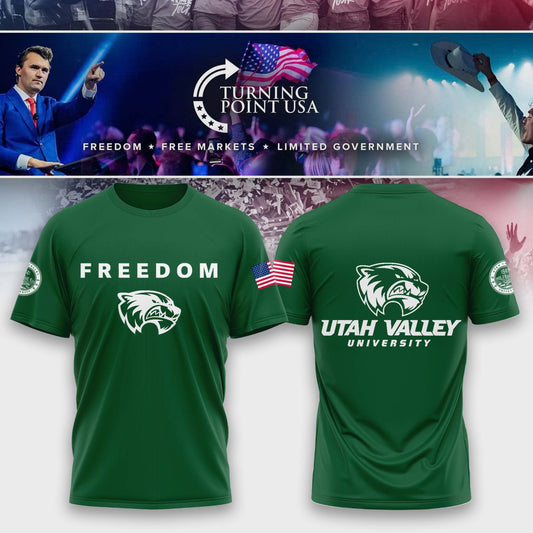 Limited Edition Utah Valley University x Turning Point USA T-Shirt