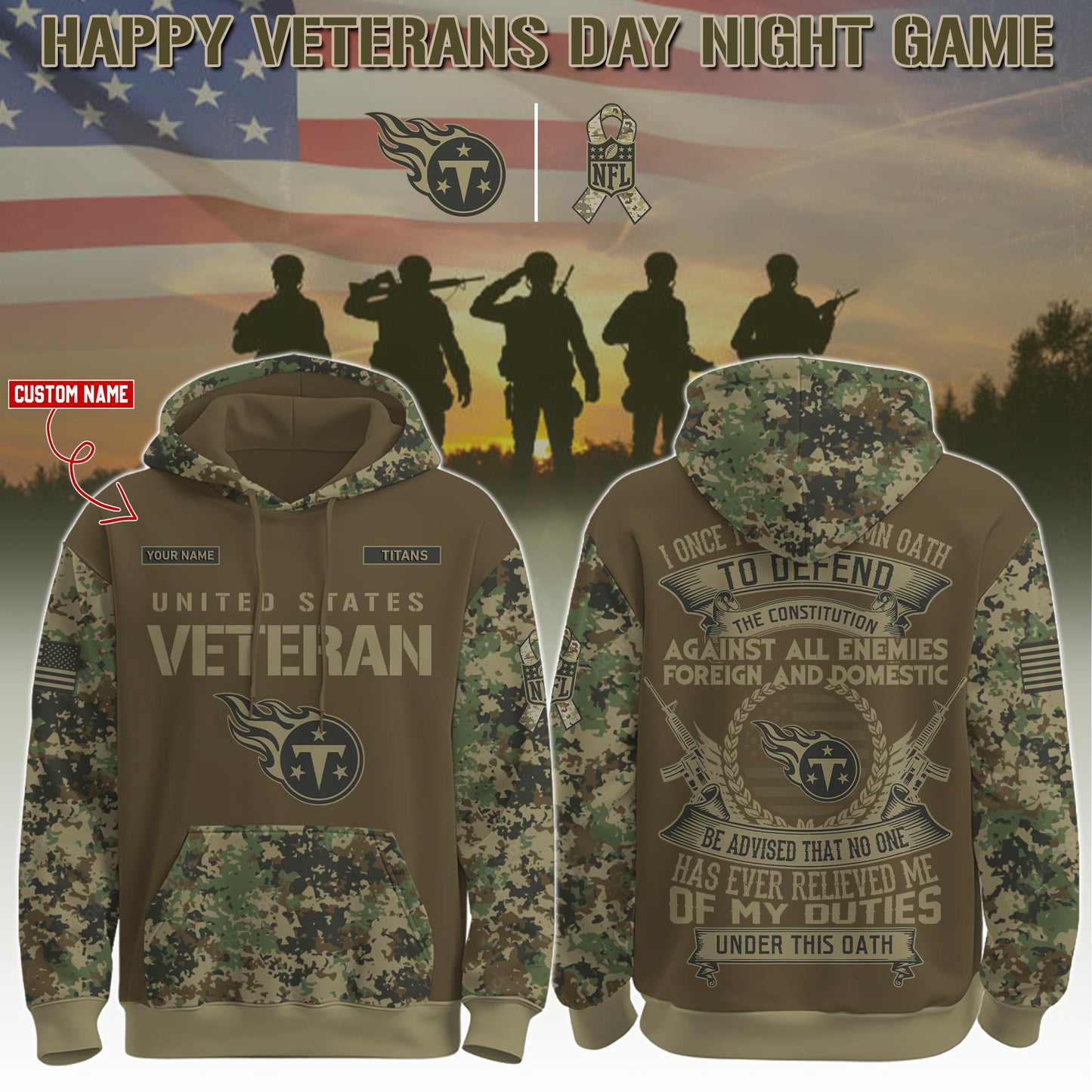 .TEN-Veteran Limited Editions Hoodie Ver 2