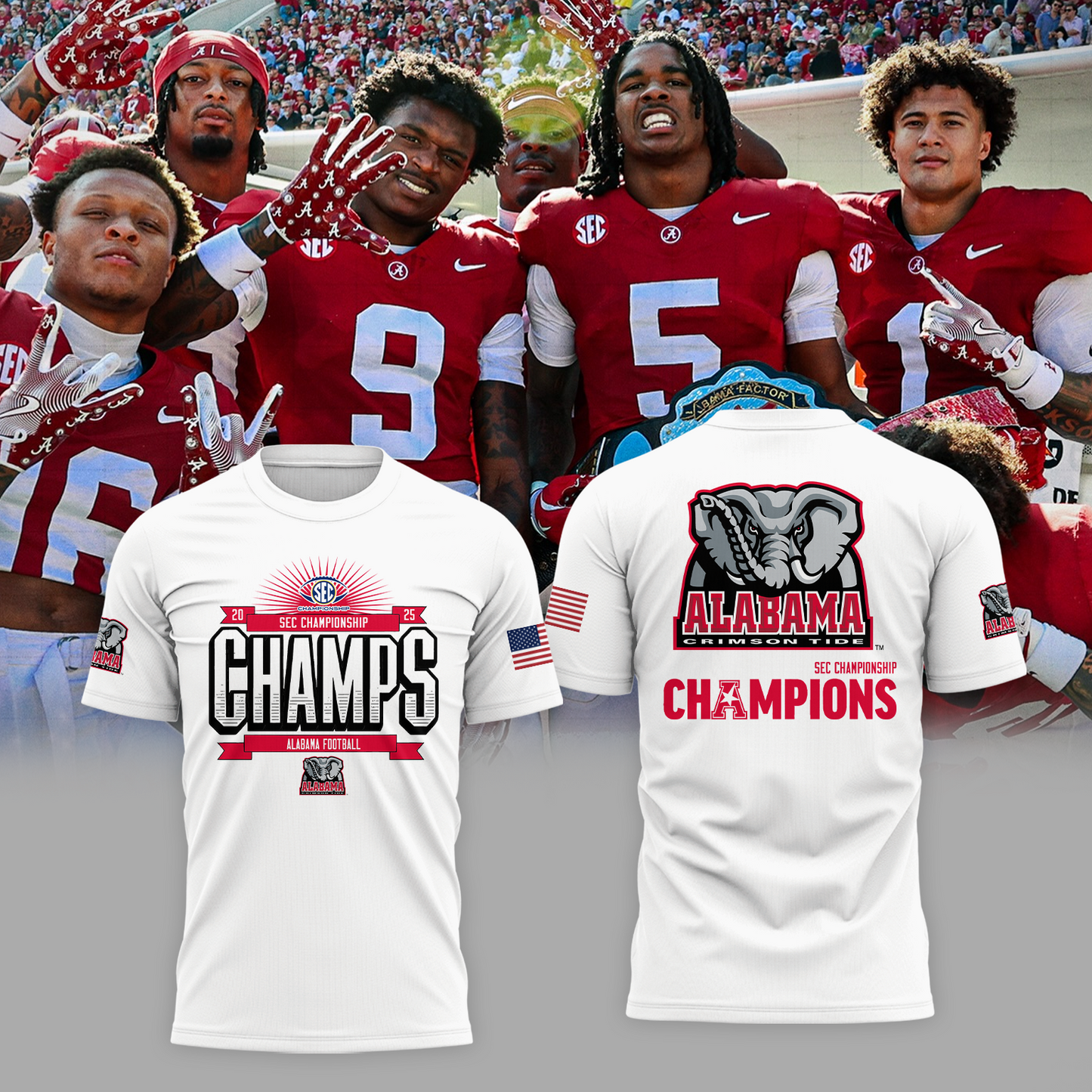 Alabama Football - We are champions 2025