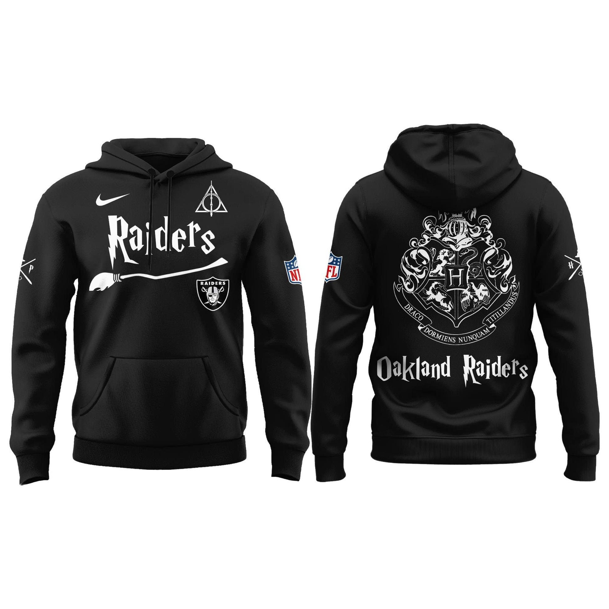 Las Vegas Raiders Harry Potter 2025 Combo Hoodie