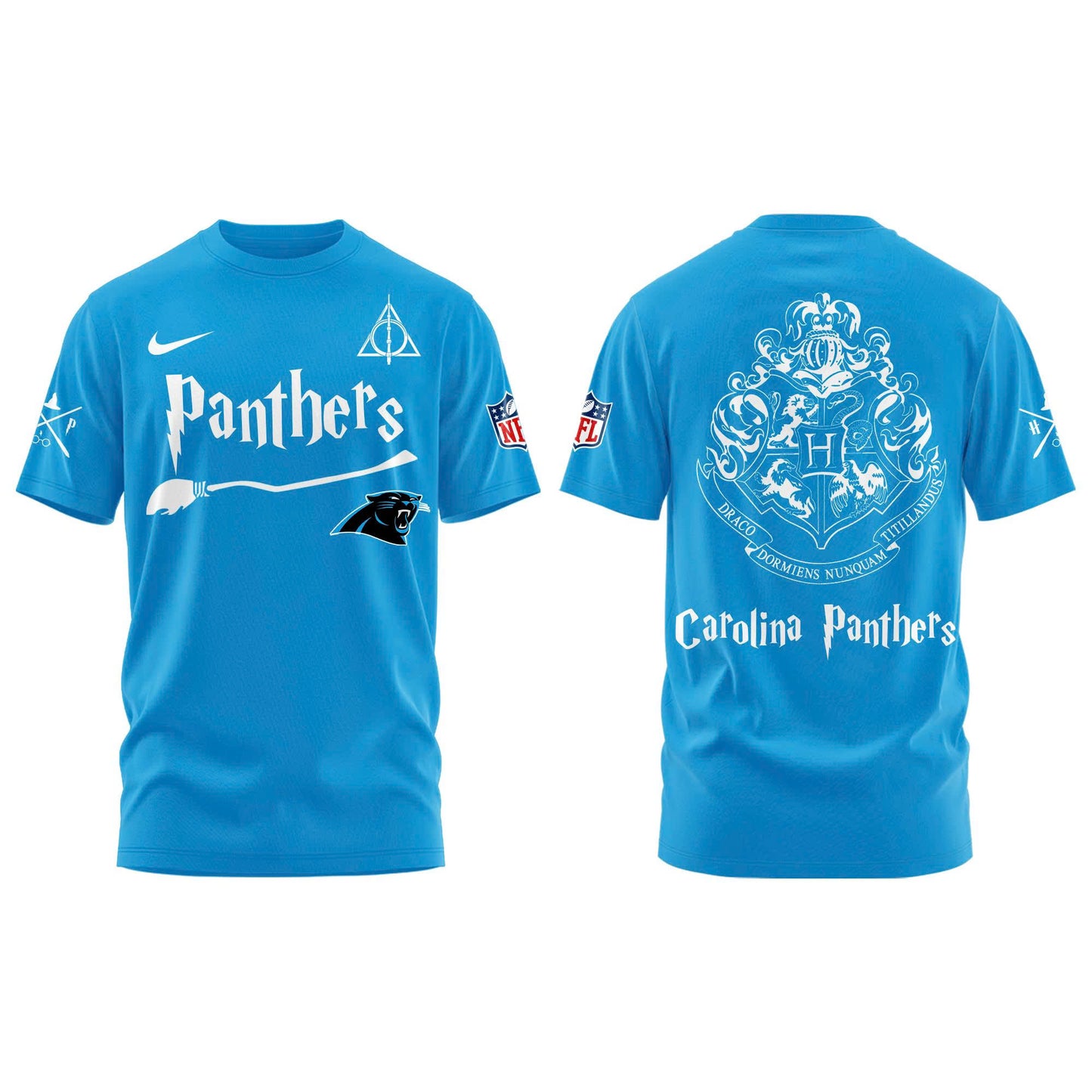 Carolina Panthers Harry Potter 2025 Combo T-Shirt