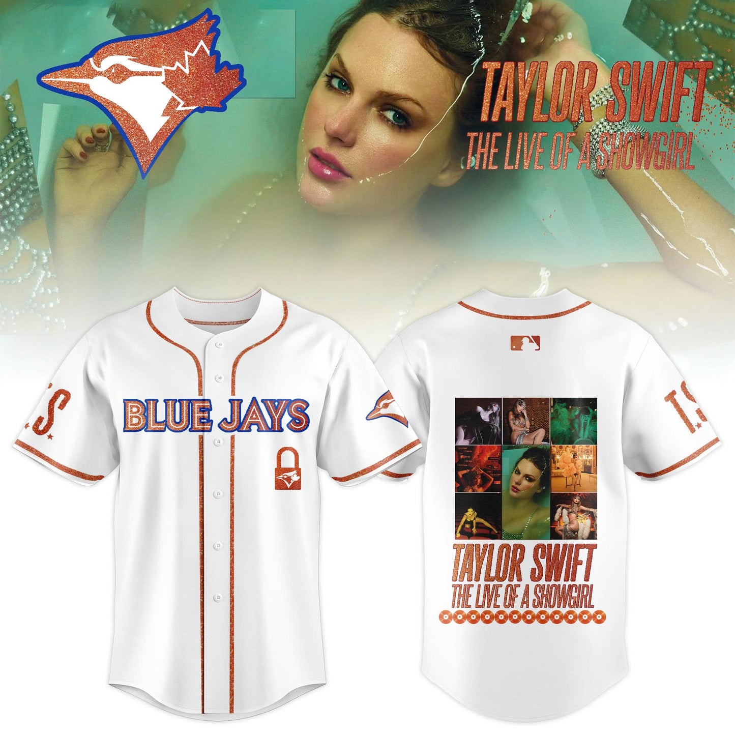 MLB x Taylor Swift “The Life of a Showgirl” Album 2025 Limited Editions Jersey