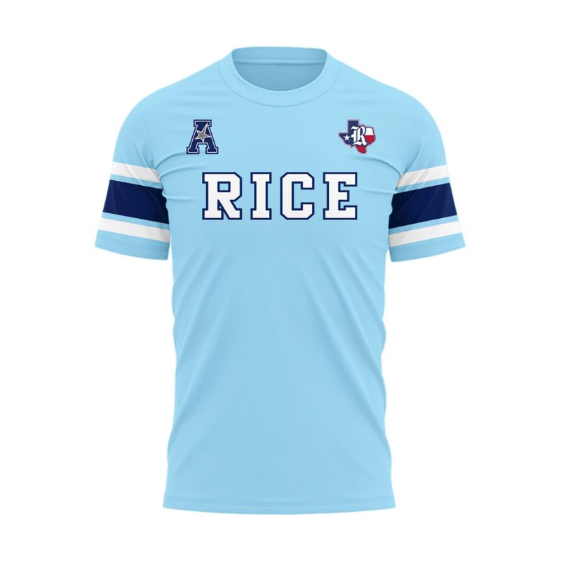 Special New Uniform Rice Football T-Shirt 2025