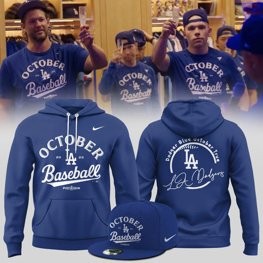 _ Los Angeles Dodgers 2025 Postseason Collection Hoodie