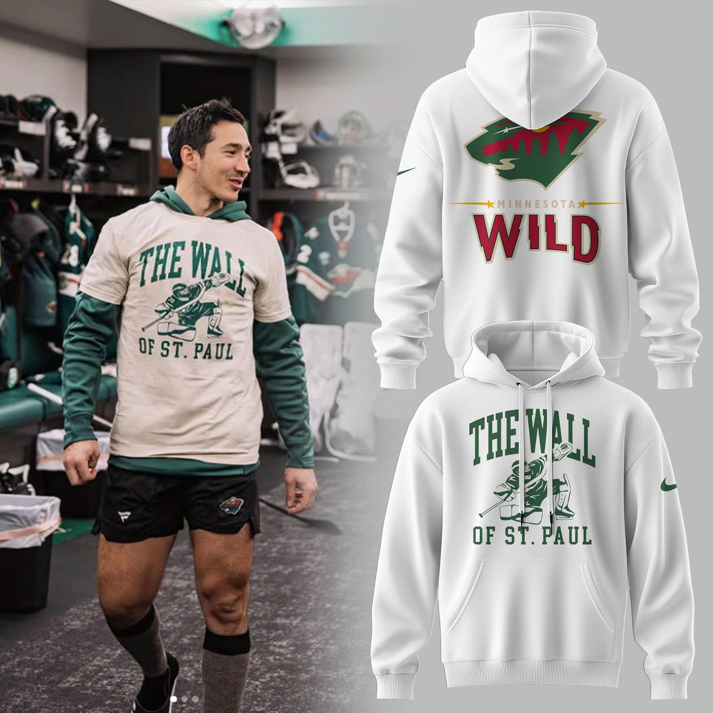 .The Wall of St. Paul Hoodie