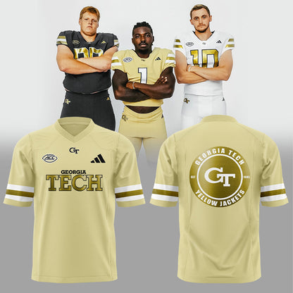 Limited Edition Limited Edition Georgia Tech Football New uniforms are ready for fans Yellow Jersey