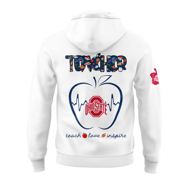 Ohio State Football TEACHER Appreciation 2025 Combo Hoodie