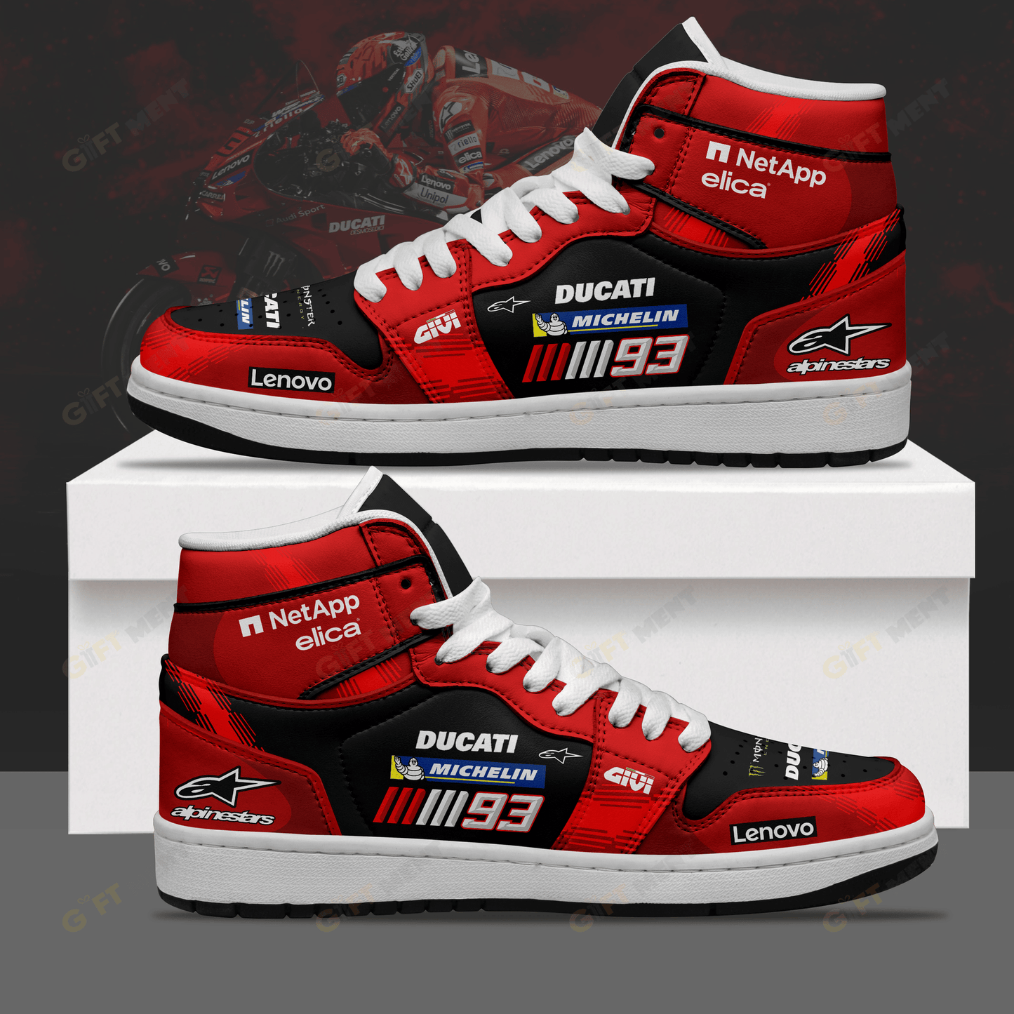 Marc Márquez AJ1 Sneakers