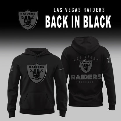 Las Vegas Raiders 2026 Back In Black Limited Edition Shirt
