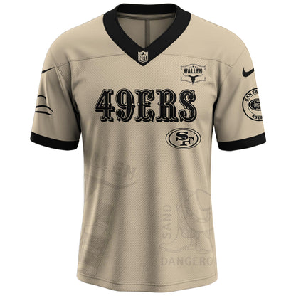 _ SF 49ers x Morgan Wallen Limited Edition Jersey 2025