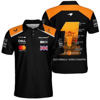 Limited Edition 2025 Lando Norris World Champions Combo Polo