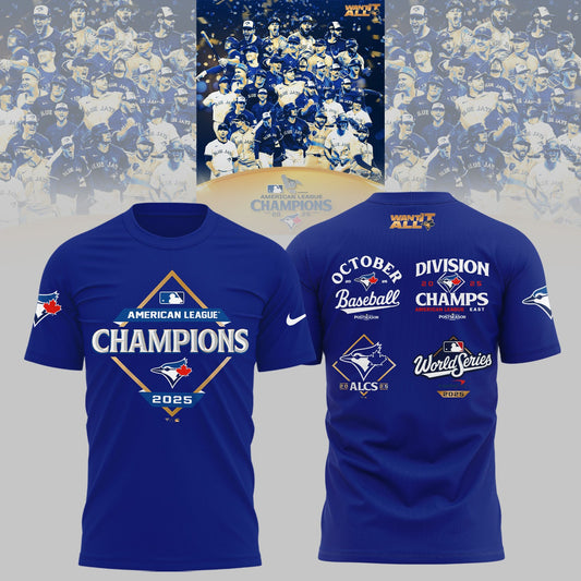 Toronto Blue Jay 2025 American League Champions T-Shirt