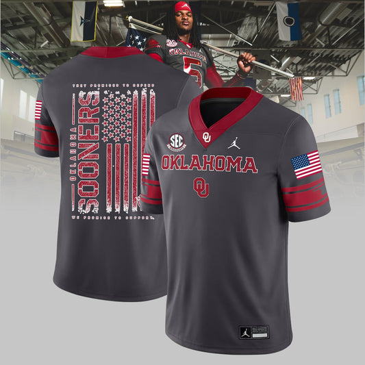 Oklahoma Sooners Football Salute to Service Limited Edition Jersey