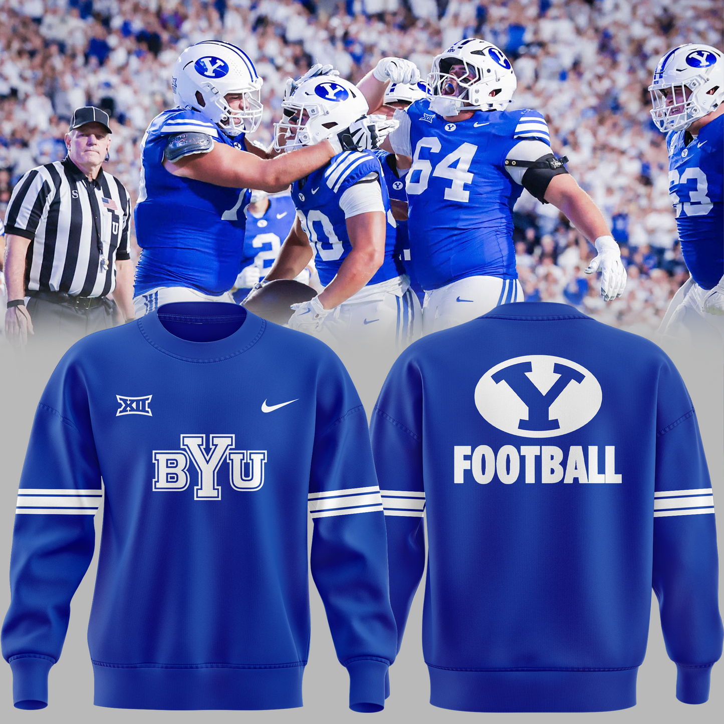 BYU Cougars football Limited Edition Sweater 2025