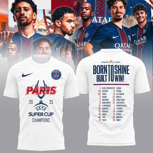 PSG – UEFA SUPER CUP CHAMPIONS 2025 T-Shirt
