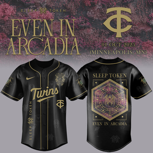 Minnesota Twins x Sleep Token: Even in Arcadia Tour Jersey Baseball