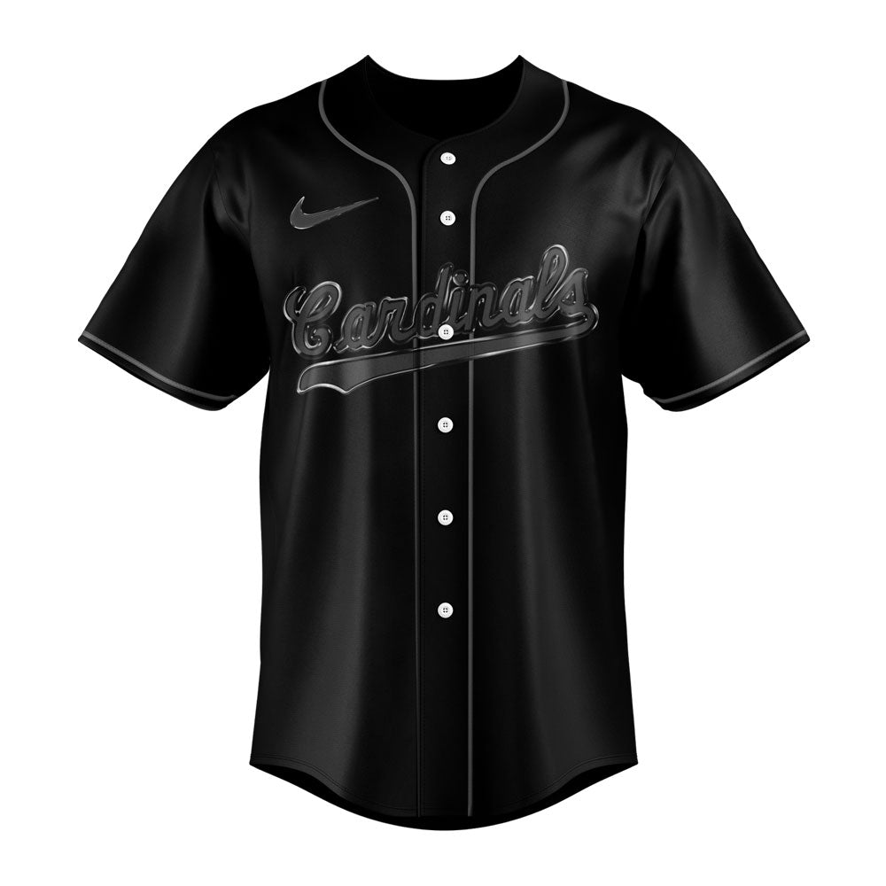 Limited Edition St.Louis Cardinals Back In Black Jersey