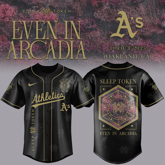 Athletics x Sleep Token: Even in Arcadia Tour Jersey Baseball