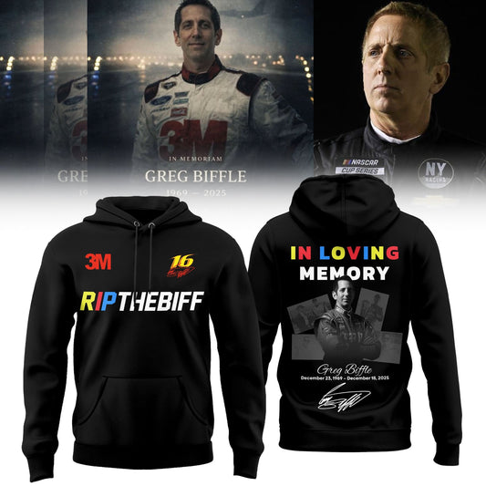 Greg Biffle Thank You For The Memories Hoodie