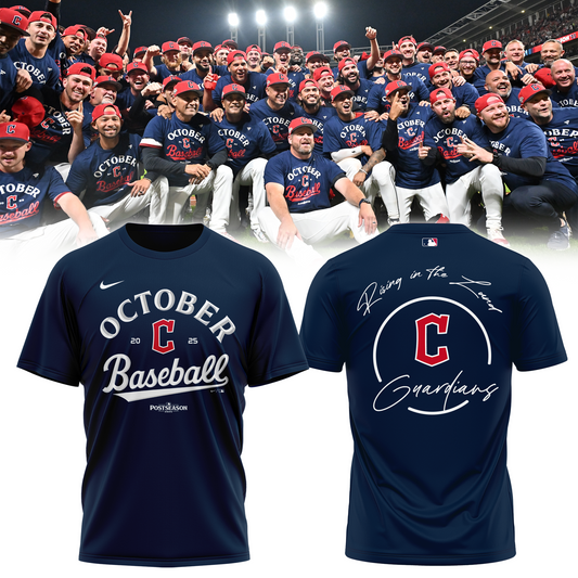 Cleveland Guardians 2025 Postseason Limited T-shirt