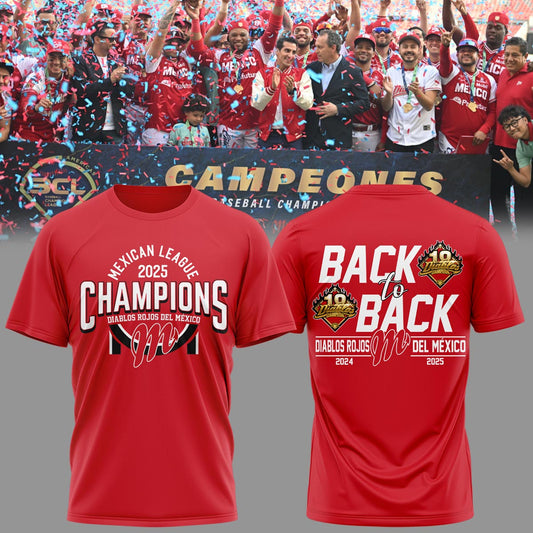 Diablos Rojos del México Campeon Tshirt