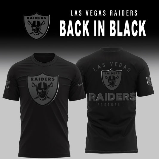 Las Vegas Raiders 2026 Back In Black Limited Edition Shirt