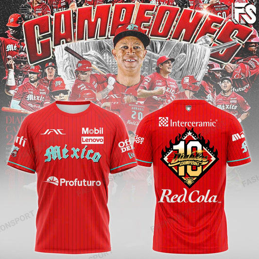 Diablos Rojos del México Campeon Tshirt