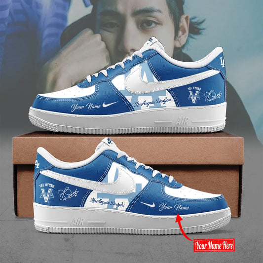 Los Angeles Dodgers x V BTS Limited Edition AF1