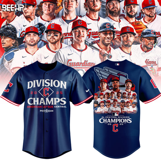 CG AL Central Division Champions Baseball Jersey 2025 Limited Edition