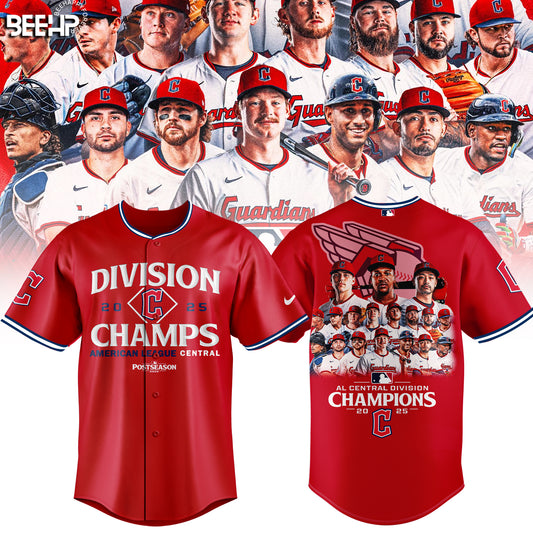 CG AL Central Division Champions Baseball Jersey 2025 Limited Edition