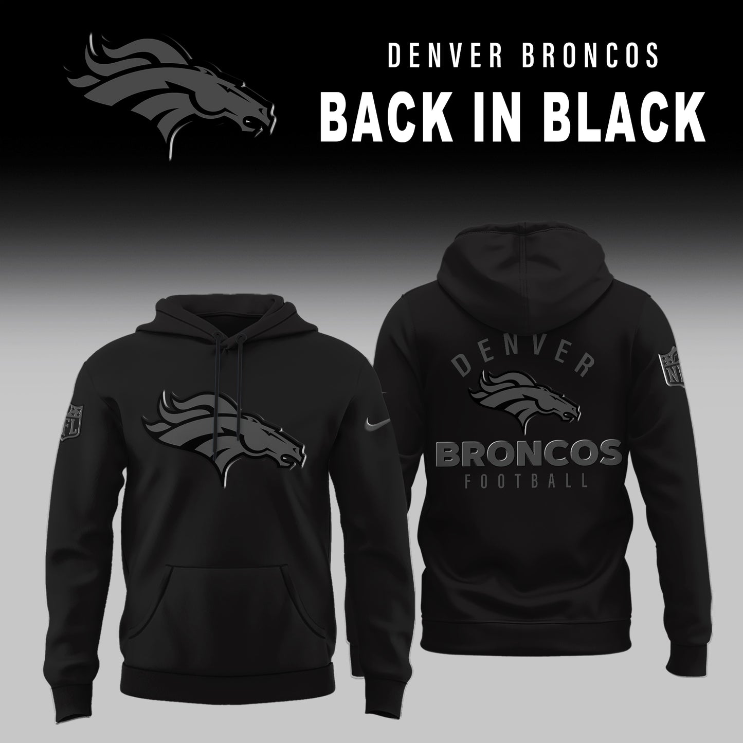 Denver Broncos 2026 Back In Black Limited Edition Shirt