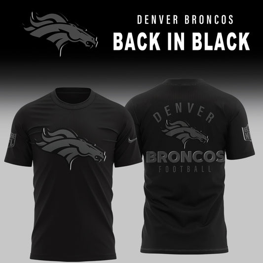 Denver Broncos 2026 Back In Black Limited Edition Shirt