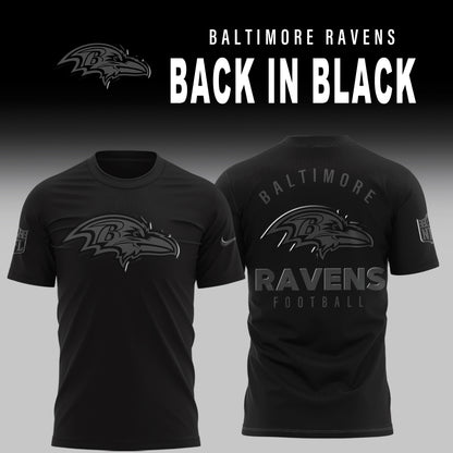 Baltimore Ravens 2026 Back In Black Limited Edition Shirt