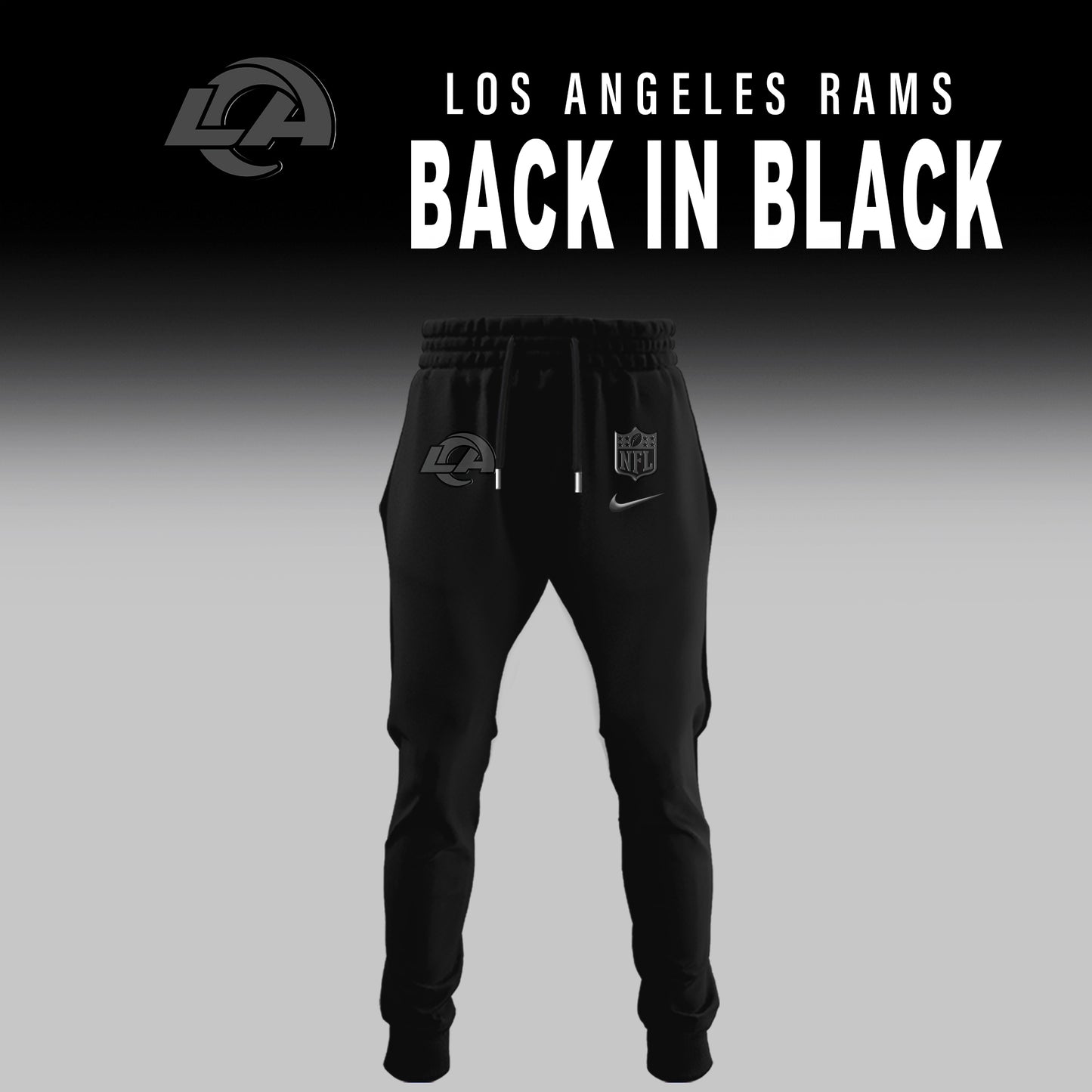 Los Angeles Rams 2026 Back In Black Limited Edition Shirt