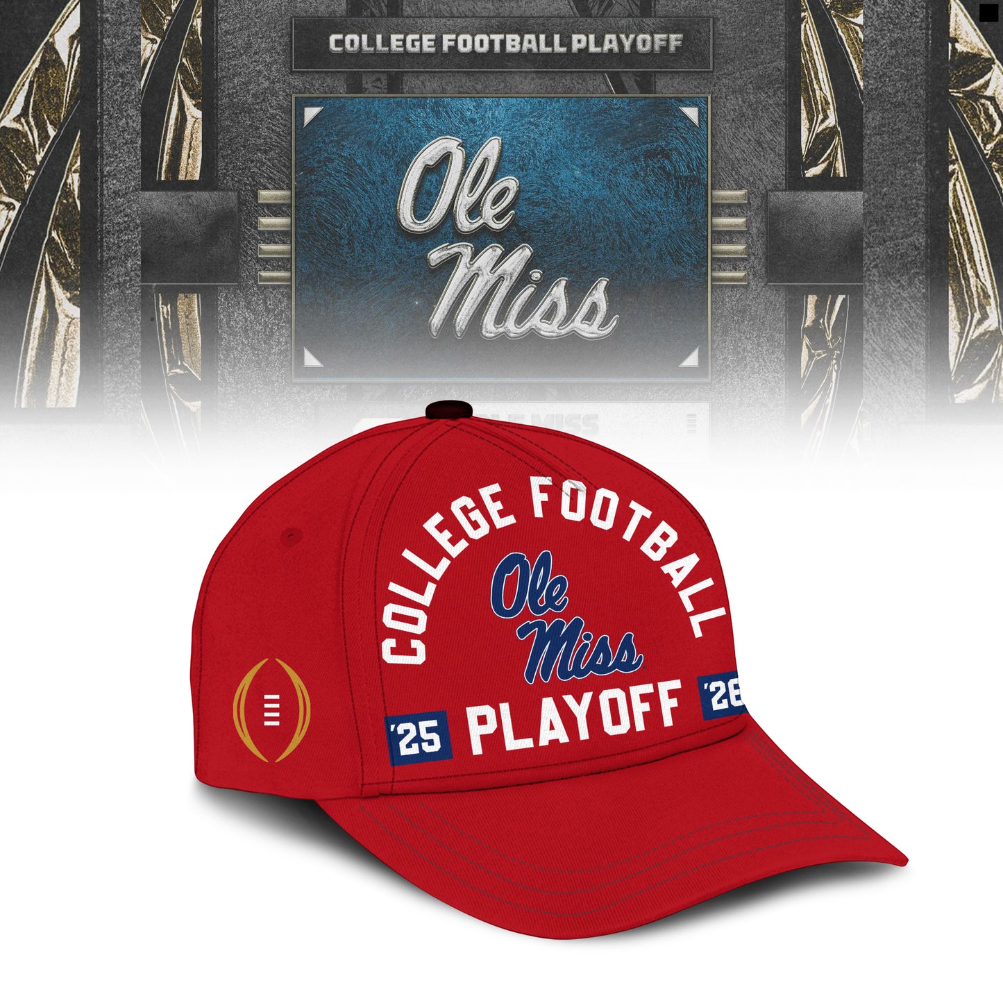 Ole Miss Rebels 2025-26 College Football Playoff Limited Edition Shirt