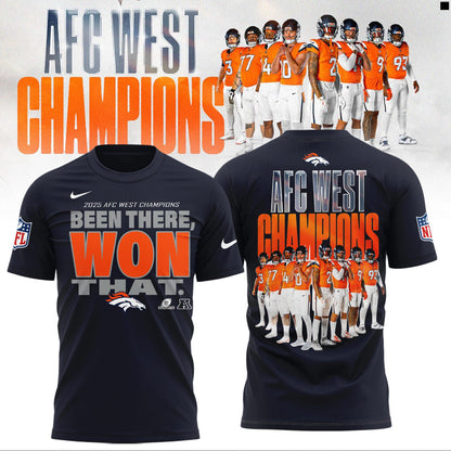 Denver Broncos – 2025 AFC West Champions Shirt