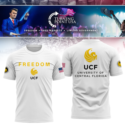 University of Central Florida x Turning Point USA 2025 Tshirt