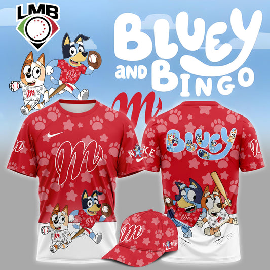 Diablos Rojos del México – Bluey and Bingo New 2025