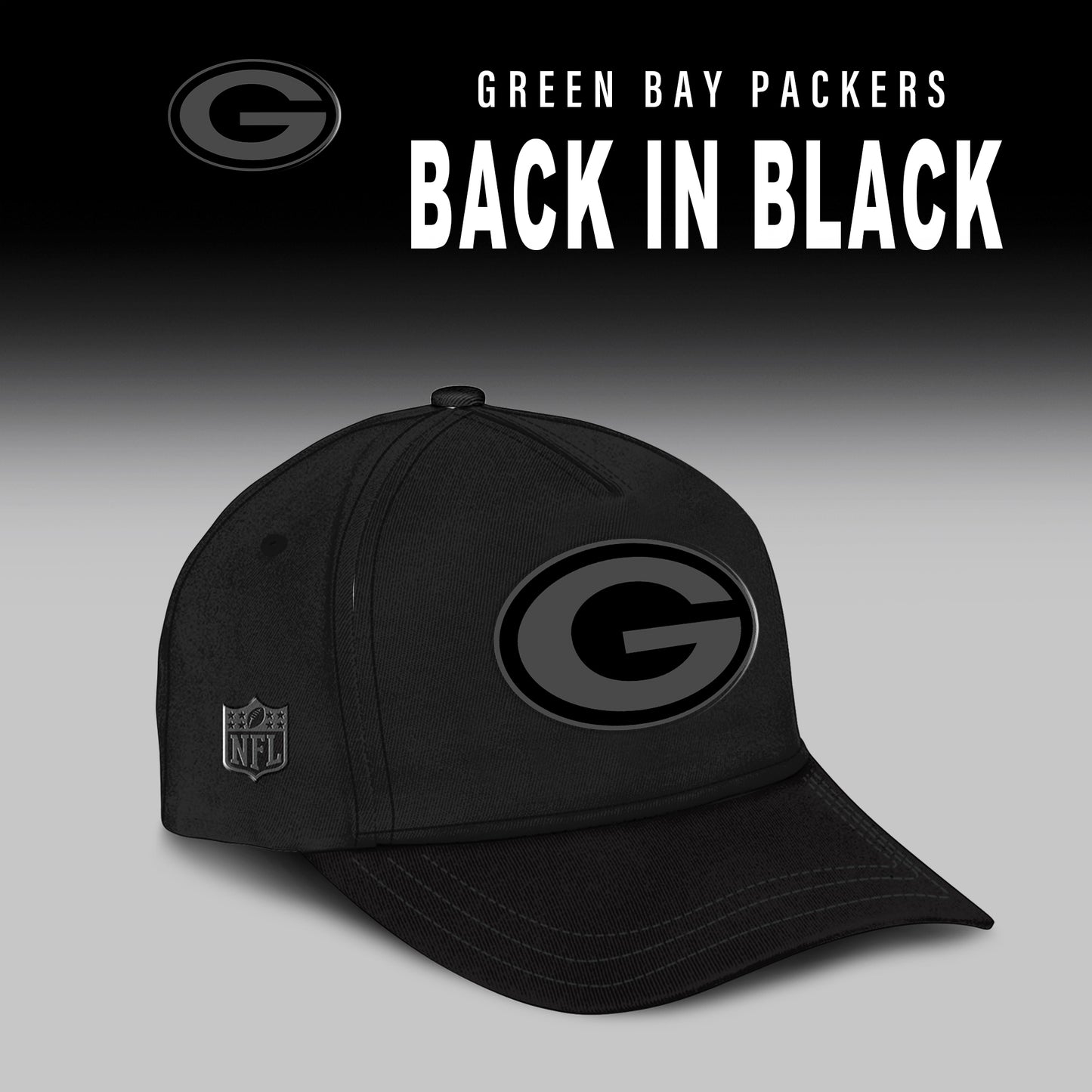 Green Bay Packers 2025 Back In Black Limited Edition Shirt