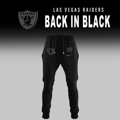 Las Vegas Raiders 2026 Back In Black Limited Edition New Jacket