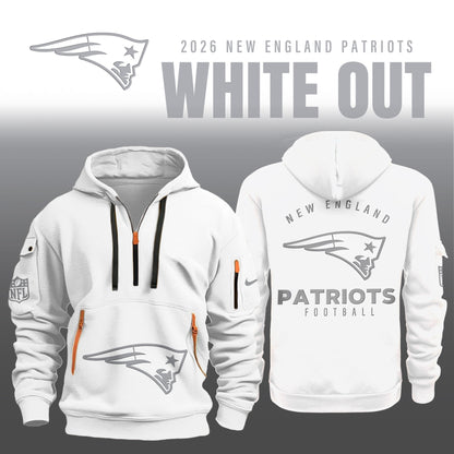 New England Patriots 2026 White Out Limited Edition New Jacket