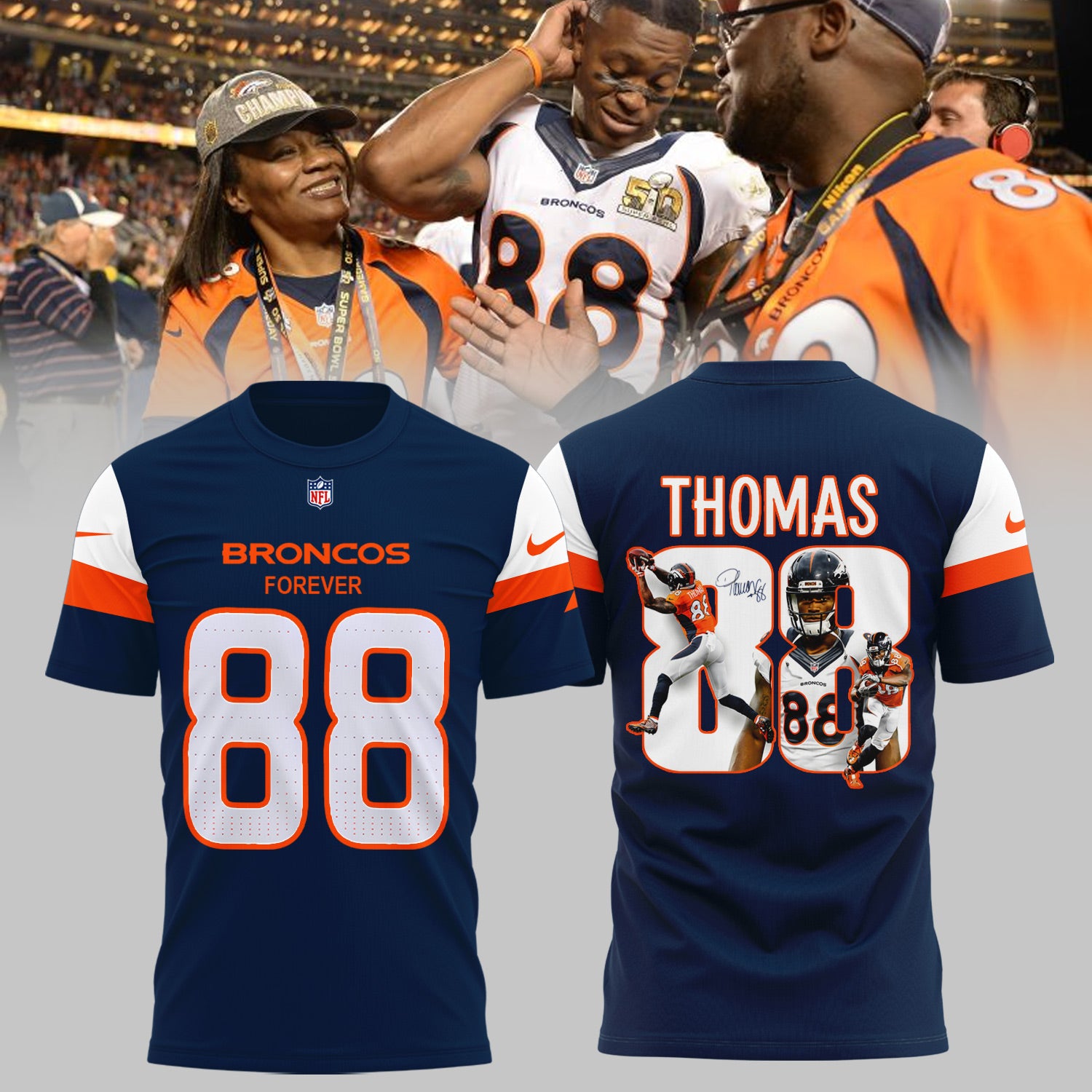 Denver Broncos - Forever Our 88 Shirt