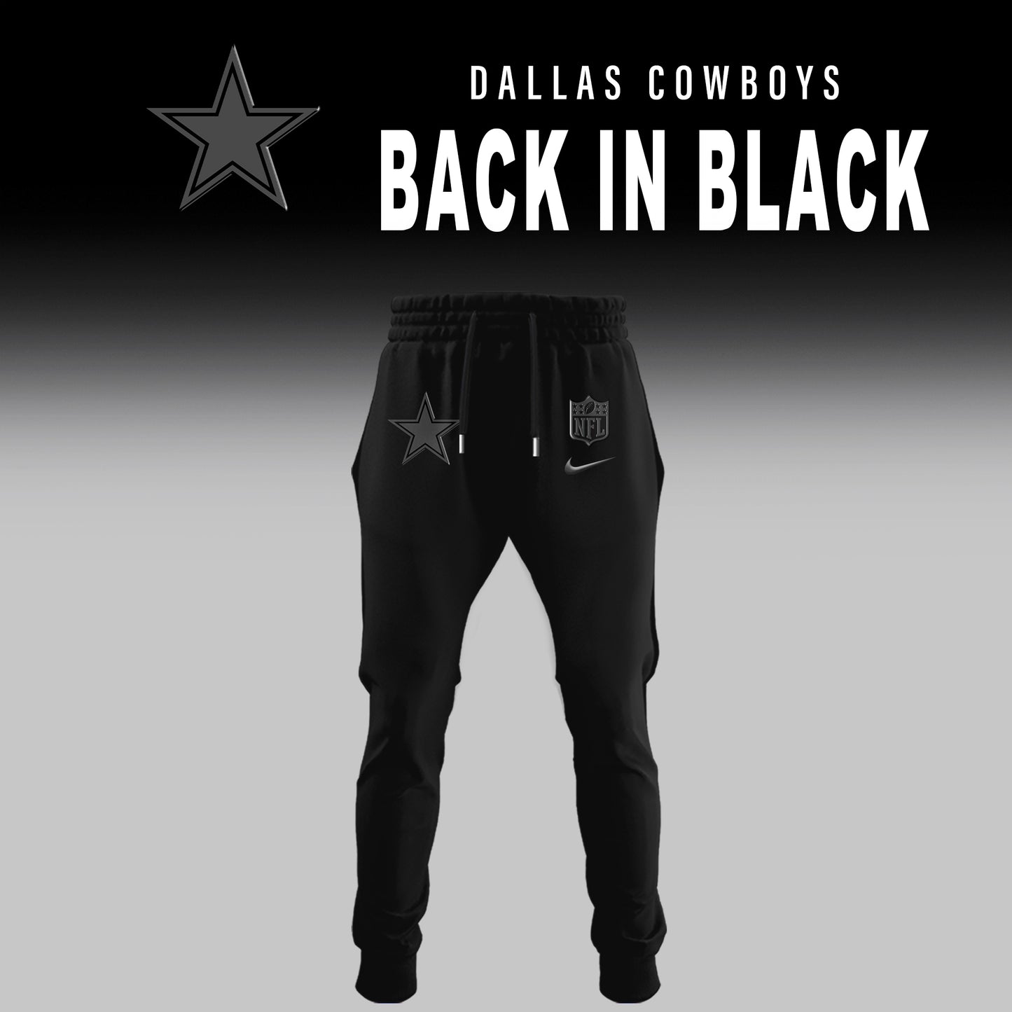 Dallas Cowboys 2025 Back In Black Limited Edition Shirt