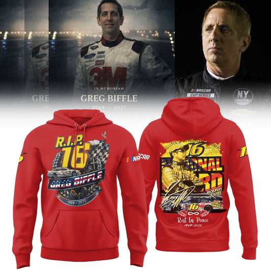 Greg Biffle Thank You For The Memories Hoodie
