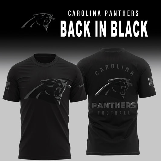Carolina Panthers 2026 Back In Black Limited Edition Shirt