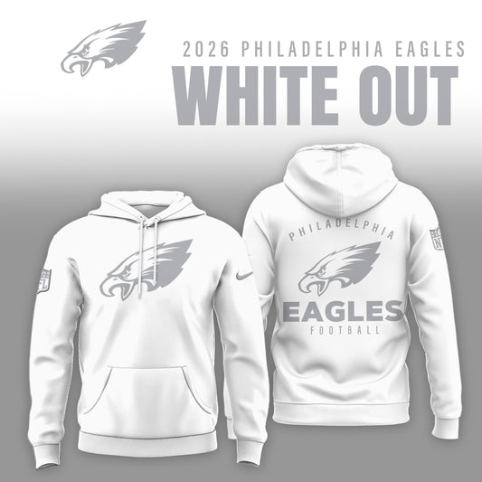 Philadelphia Eagles 2026 White Out Limited Edition Shirt