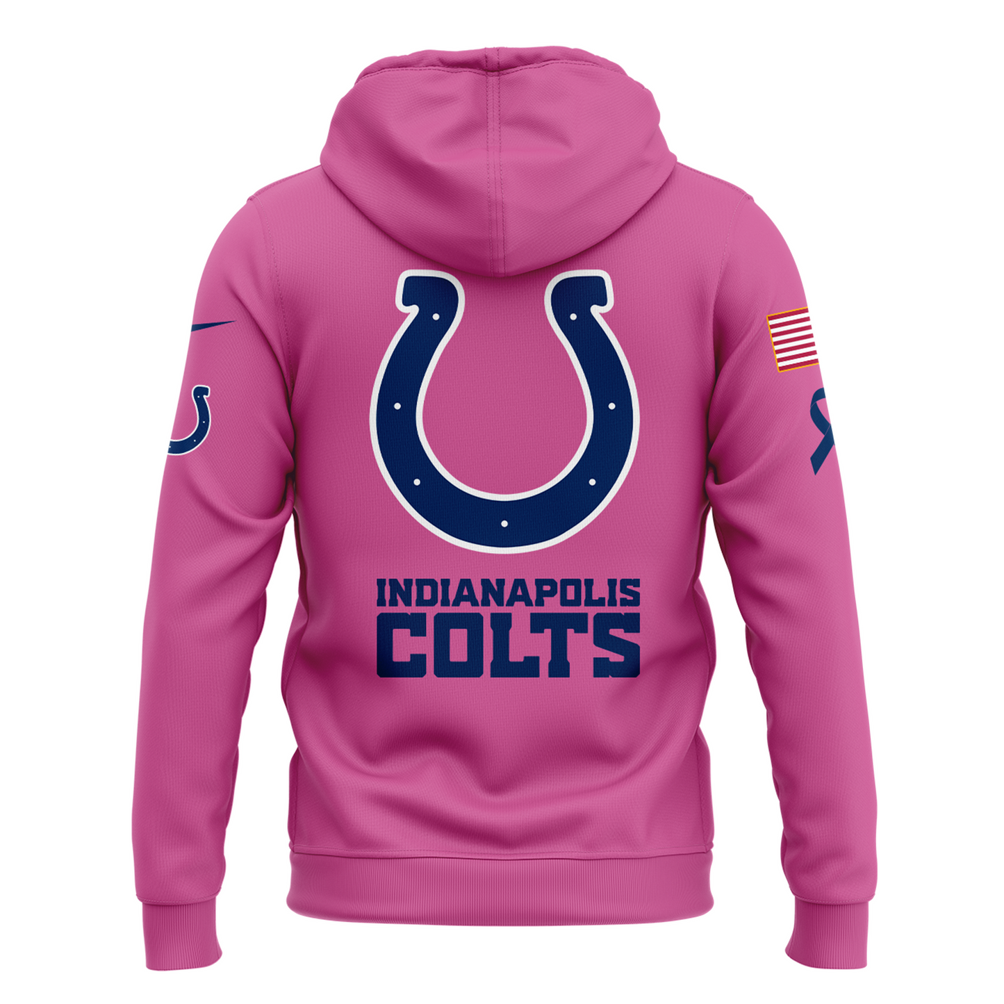 Limited Edition Indianapolis Colts Breast Cancer Awareness Hoodie 2025