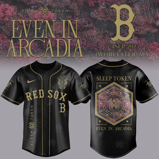 Boston Red Sox x Sleep Token: Even in Arcadia Tour Jersey Baseball