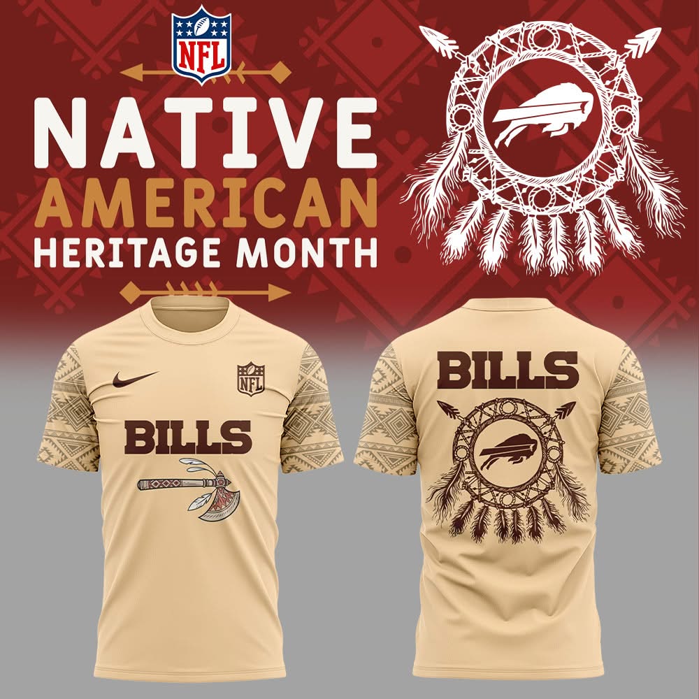 Buffalo Bills Native American Heritage Month T-Shirt